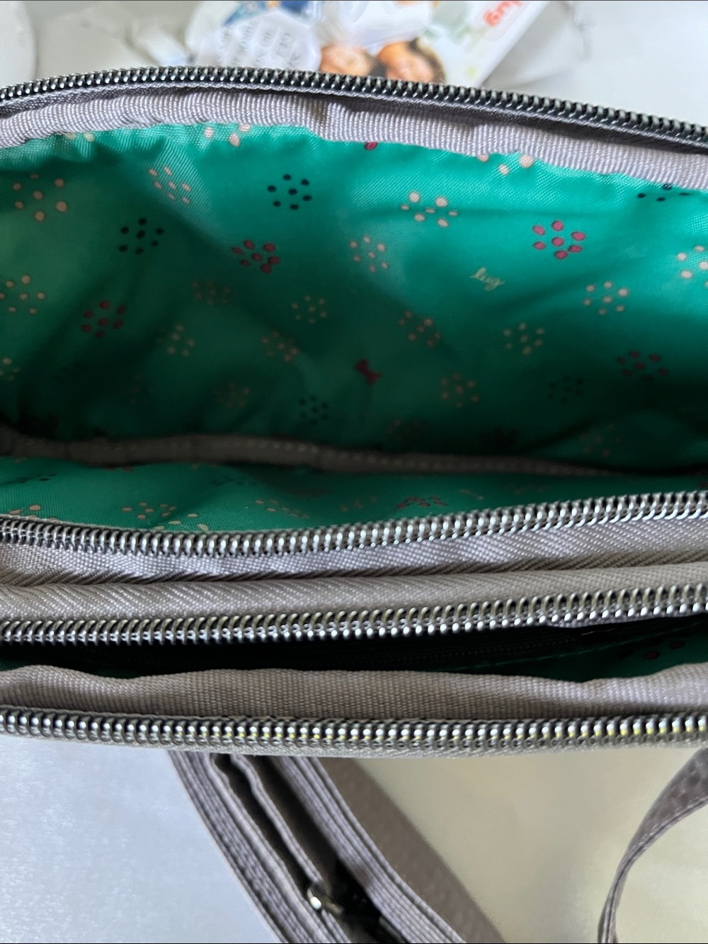 LUG - Coupe XL Matte Luxe VL Convertible Crossbody Bag in Wildflower Multi - Picture 13 of 13